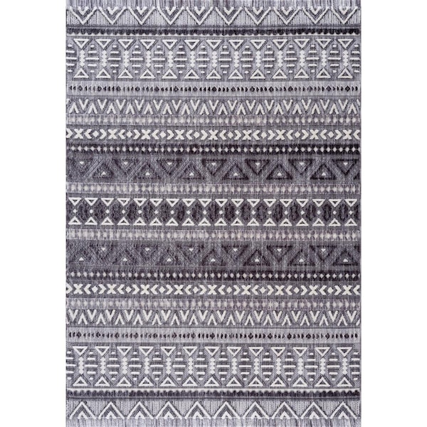 Rlm Distribution 1 ft. 10 in. x 3 ft. Chelsea Lutz Rectangle Accent Rug, Gray HO3665664 - main